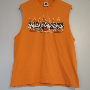 Harley-Davidson Muscle Shirt Men's L Superstition Apache Junction VTG Bikercore